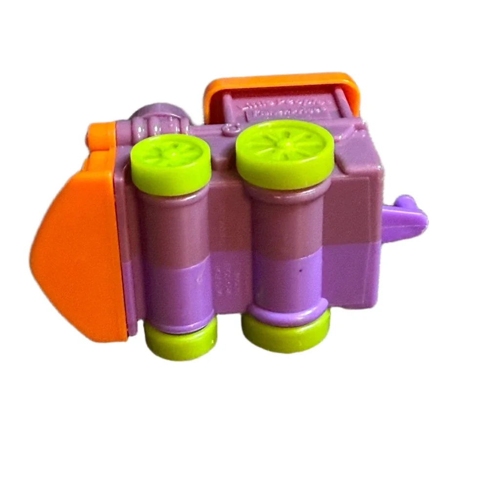 Fisher-Price Little People Purple Train Engine McDonalds Happy Meal Toy 2002